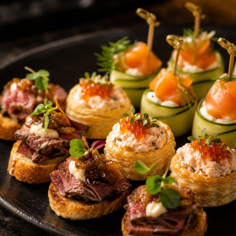 Gugulam finger foods